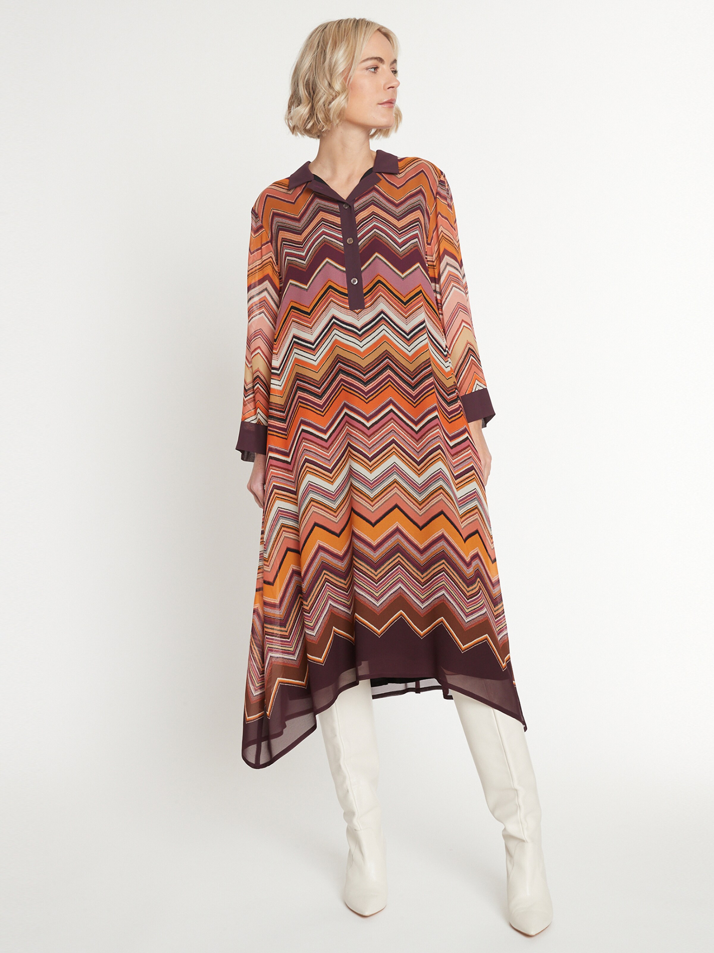 Bunte hemdblusenkleider Clearance